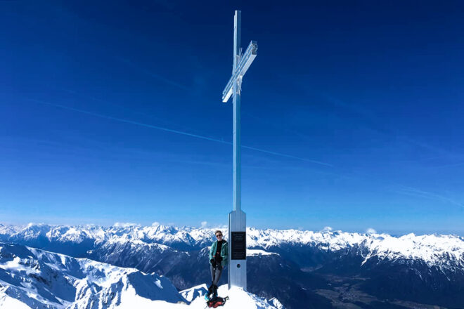 Reizvolle Frühjahrsskitour auf den Rietzer Grieskogel (2.884m) in den Stubaier Alpen