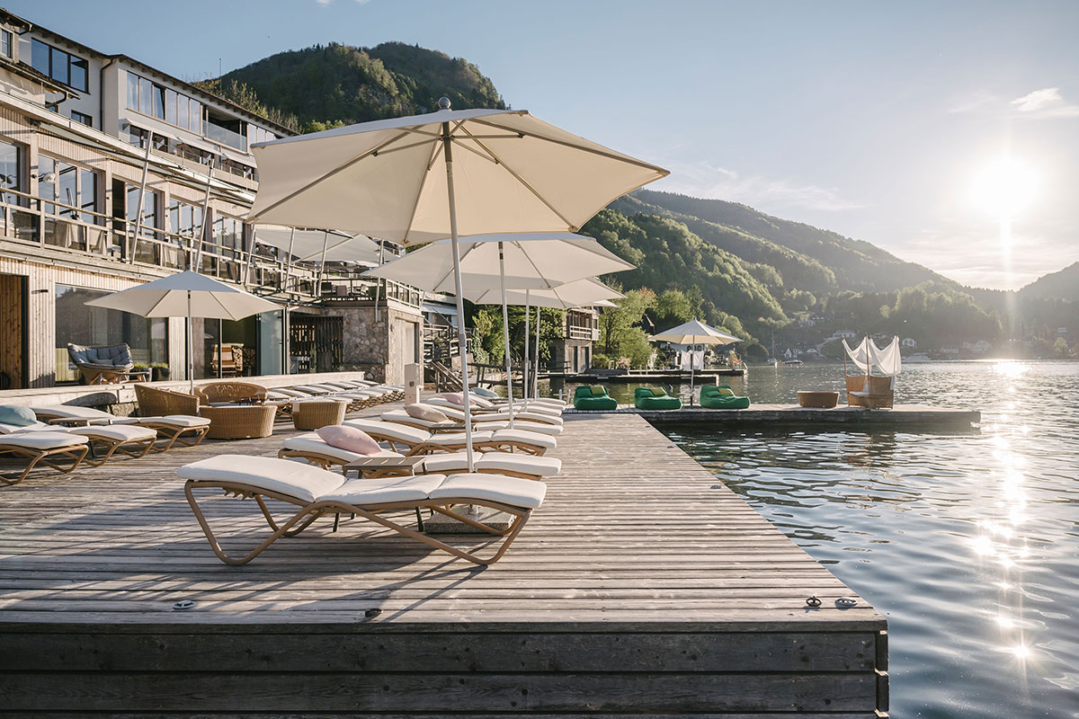 Seehotel Das Traunsee Aussenansicht