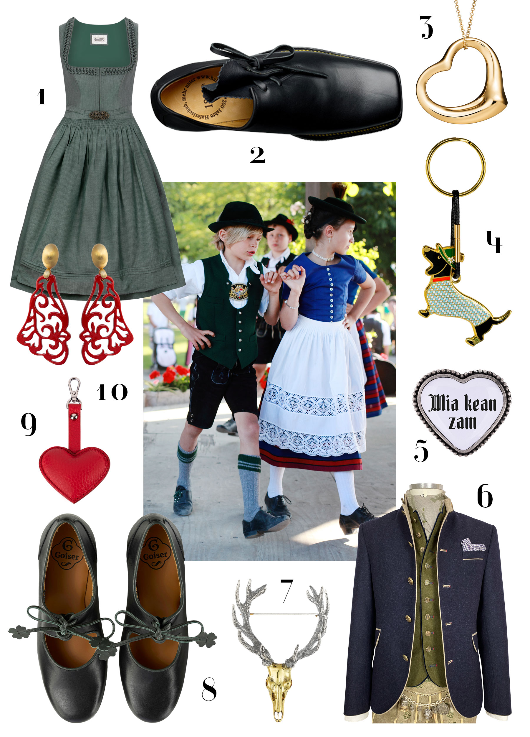 Dezente Naturfarben und stilechte Accessoires – unsere Inspiration für einen feschen Trachten-Look