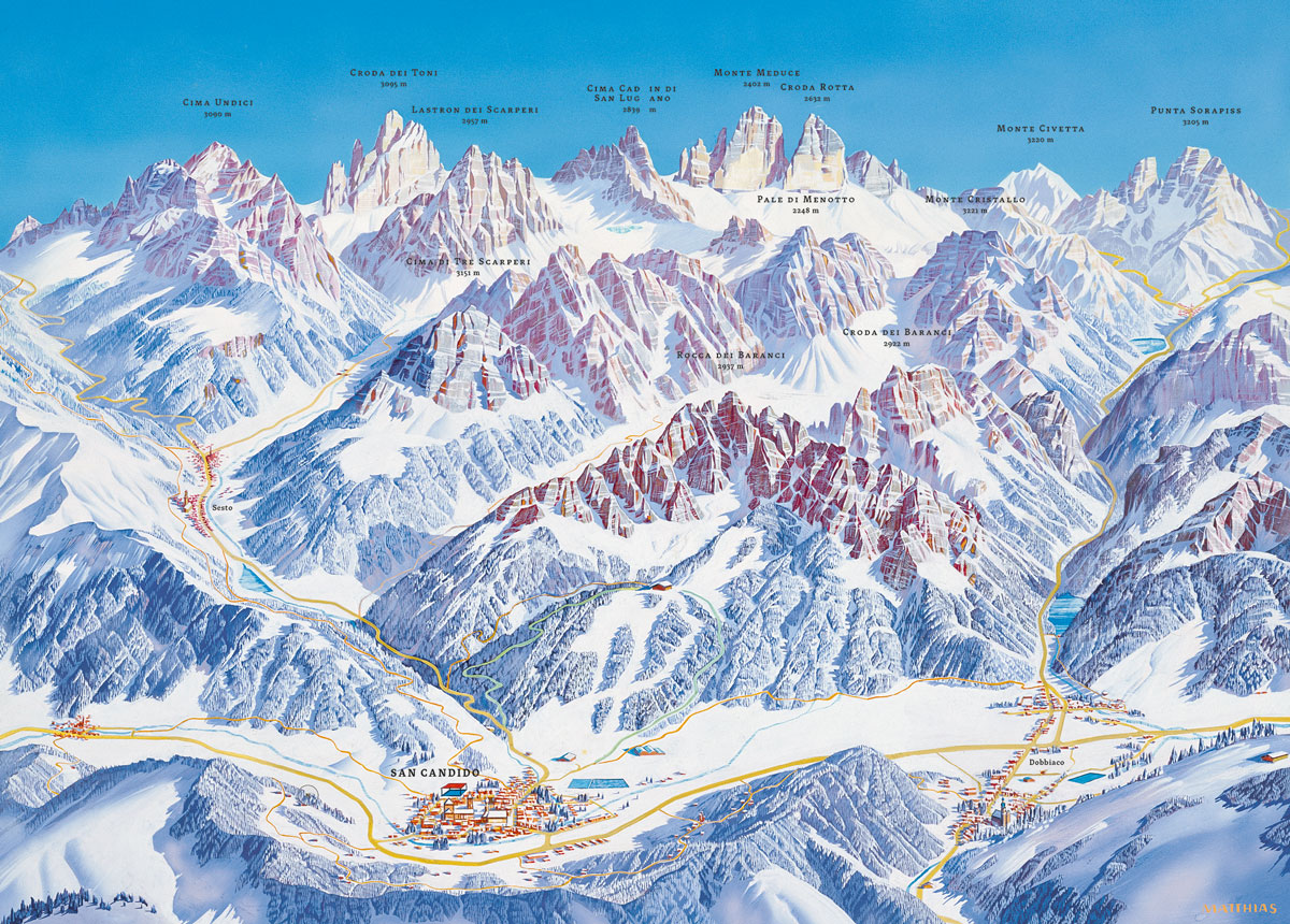 Innichen, Westliche-Tauernalpen. © Heinz Matthias, Cormar Publisher.