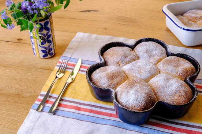 Rohrnudeln mit Powidl