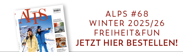Alps Magazin Cover /  Winter 2025/26 Ausgabe #67