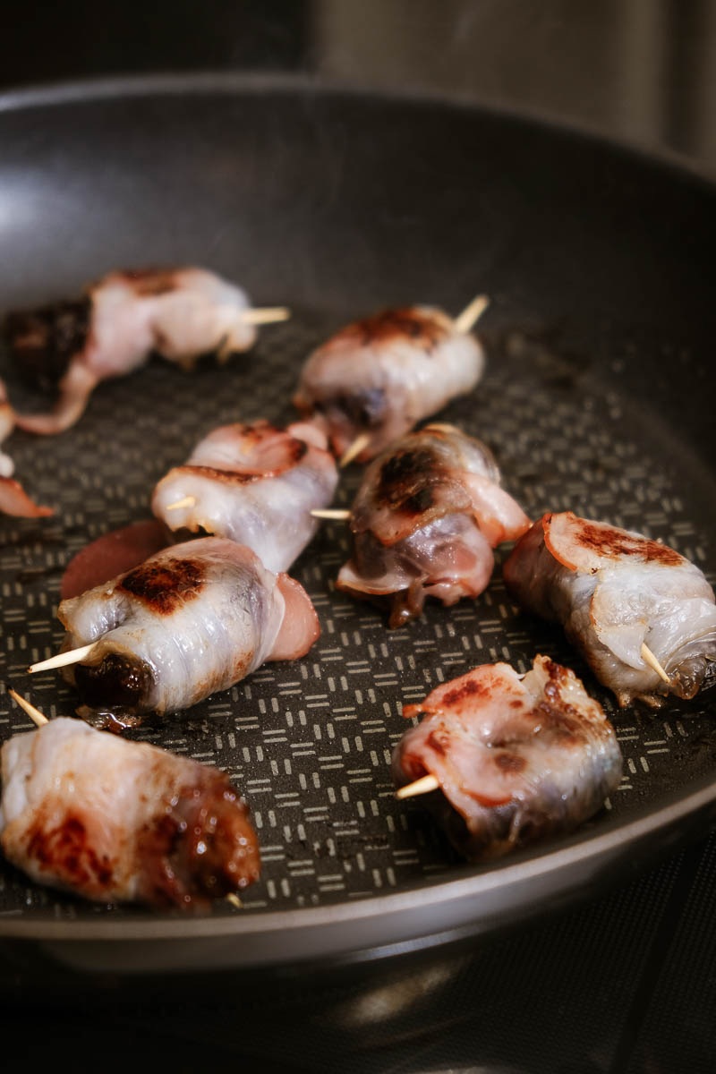 Rezept Kürbiscremesuppe mit Speckpflaumen