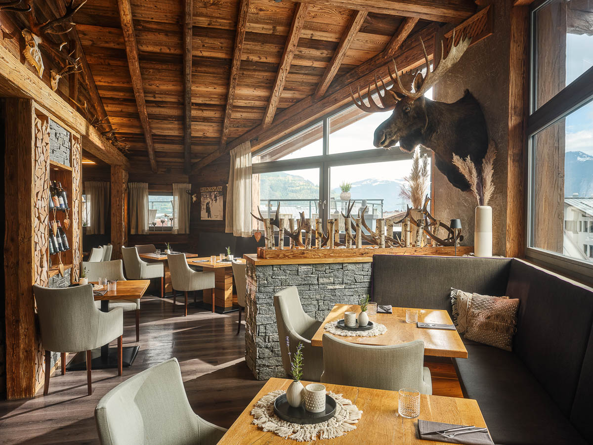 À-la-carte-Küche im Restaurant Margarethenstein für externe und Hotelgäste.