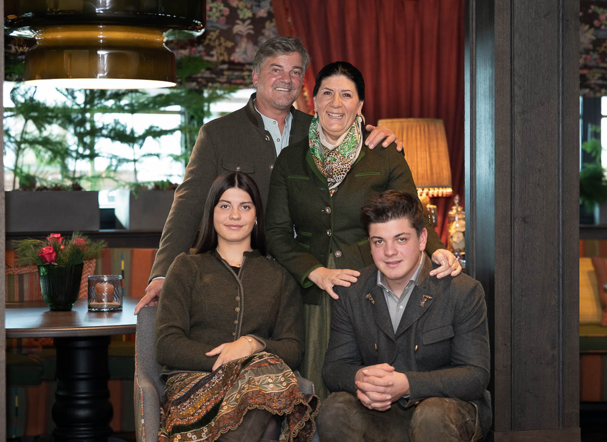 Gastgeberfamilie Hasenauer im Unterschwarzachhof in Saalbach-Hinterglemm