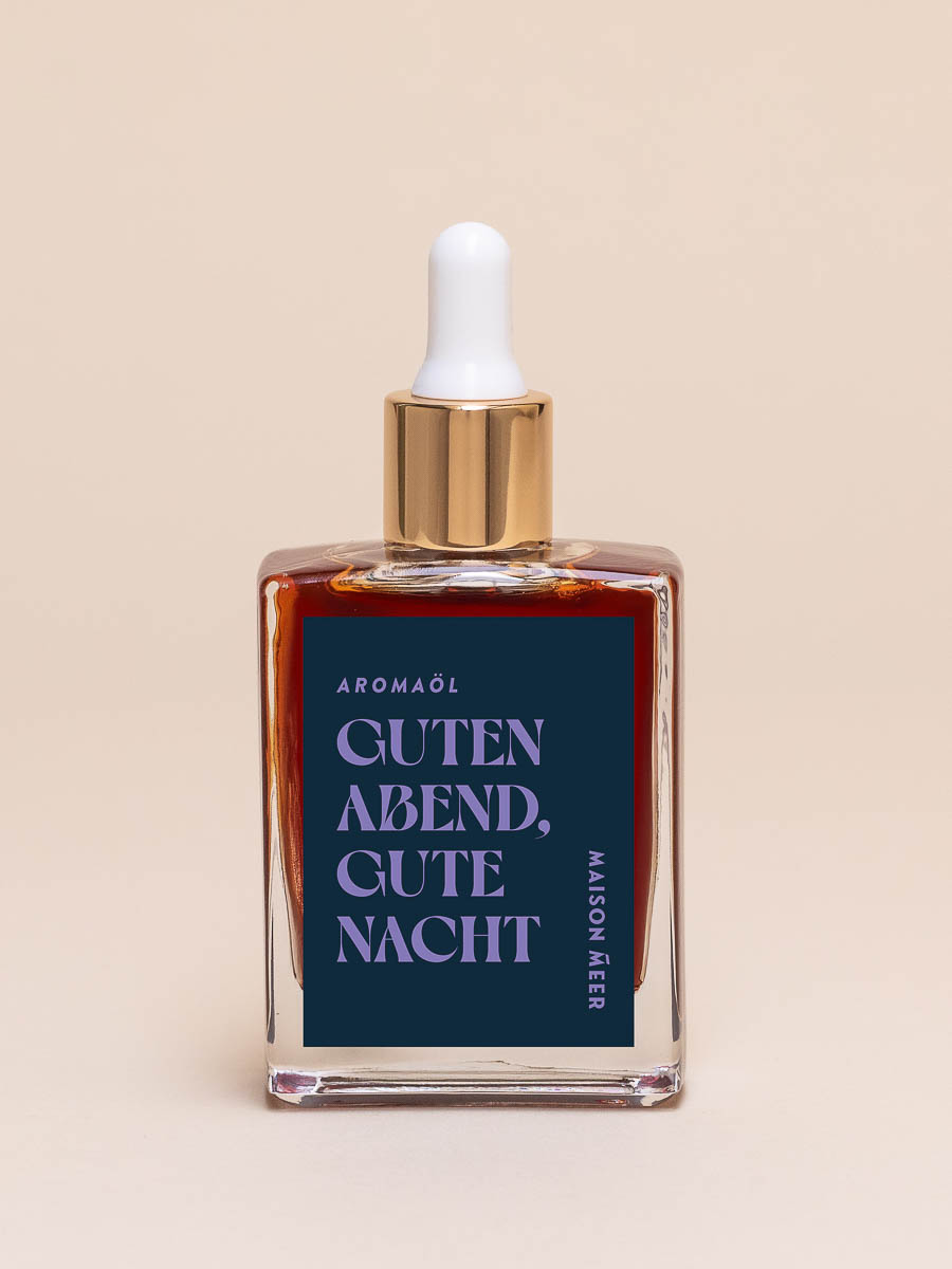 Aromaöl für Schlaf und Entspannung mit Lavendel und natürlichen Inhaltsstoffen