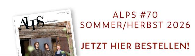 Alps Magazin Cover / Sommer/Herbst 2026 Ausgabe #70